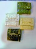 Cartera-monedero tachuelas material