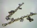 Pulsera cadena mariposas bisuteria