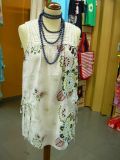 Blus�n estampado bolsillos