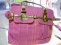 Bolso lona y material cuadrado gran capacidad