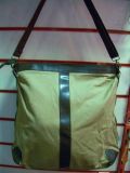 Bolso lona rectangular detalles material mayorista