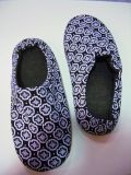 Zapatillas casa estampado b-n