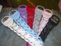 CINTUR�N TRENZA ANCHA COLORES MAYORISTA