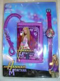SET REGALO RELOJ + BILLETERO HANNAH MONTANA