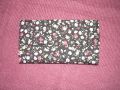Cartera negra flores