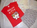 Pijama hello kitty corto