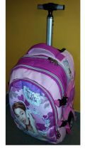 MOCHILA CON  CARRO VIOLETTA MUSIC MORADA/ROSA