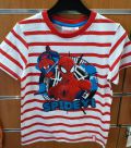 camiseta spiderman rayas 