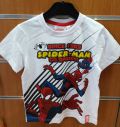 camiseta spiderman blanca 