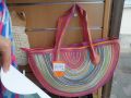 BOLSO DE ESPARTO ARCOIRIS